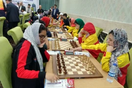 Echecs : le Vietnam remporte une médaille d’argent lors de la Coupe des nations asiatiques 2018