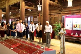 Exposition sur la culture d’Oc Eo au Temple de la Littérature 