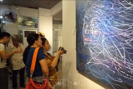 Ouverture de l’exposition de beaux-arts franco-vietnamienne "Rencontre 2018" à Hô Chi Minh-Ville