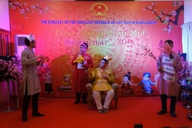 La communauté des Vietnamiens à l’étranger salue le Nouvel an lunaire 2018