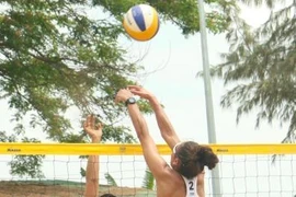 Ouverture du Championnat d'Asie de volley-ball de plage féminin 2018