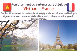 Renforcement du partenariat stratégique Vietnam-France