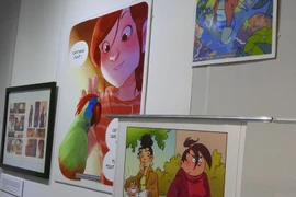 Festival de Hue: exposition "La BD d’expression française aujourd’hui"