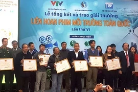 Remise des prix du Festival national du film sur l'environnement