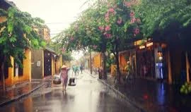 À Hôi An, la pluie du matin réjouit le pèlerin