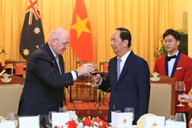 Le président Tran Dai Quang accueille le gouverneur général d'Australie 
