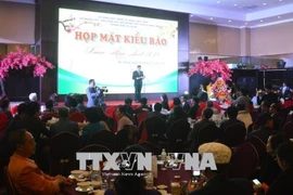 Têt traditionnel : rencontre de Viet kieu et de religieux