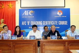 L'AFC organise neuf cours de formation à l’intention des entraîneurs vietnamiens en 2018