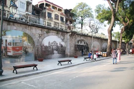 Hanoï : Ouverture d’un espace d’art public dans la rue Phung Hung