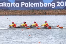 ASIAD 2018 : une autre médaille d’argent remportée par des rameurs vietnamiens