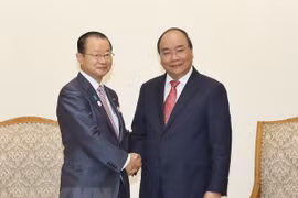 Nguyen Xuan Phuc reçoit une délégation de la Chambre des représentants du Japon