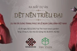 "Tisser un royaume" contribue à propager la culture vietnamienne