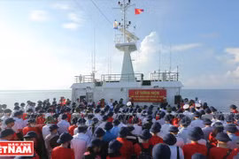 Désir de paix sur le récif de Co Lin (archipel vietnamien de Truong Sa)​