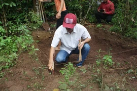 Découverte de traces d'hommes préhistoriques à Tuyen Quang