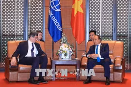 Le PM Nguyen Xuan Phuc reçoit le directeur général de la BM