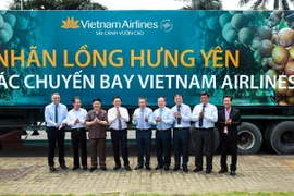 Les longanes de Hung Yen servis sur des vols de Vietnam Airlines