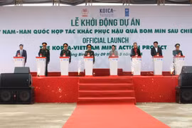 Vietnam-R. de Corée : coopération dans le règlement des conséquences des bombes et mines