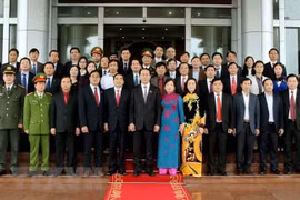 Le président Tran Dai Quang et ses sentiments accordés à Ninh Binh