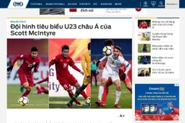 Championnat d’Asie U23: deux Vietnamiens dans "l'équipe de rêve" de Fox Sport Asia