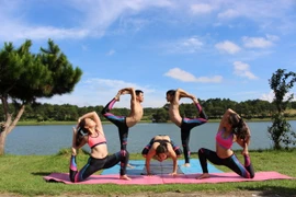 La Journée internationale du yoga célébrée à Hanoi