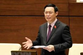 La séance de questions-réponses du vice-PM Vuong Dinh Hue