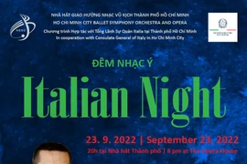 Rendez-vous à la soirée d'opéra et de musique classique "Italian Night" à Ho Chi Minh-Ville