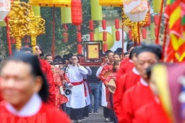 Têt: reconstitution de la cérémonie d'offrande du "Ngự lịch" pour l'Année du Tigre 2022