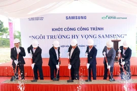 Samsung Hope School au profit des élèves démunis de Bac Giang