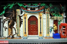 Scènes typiques du Vietnam recréées avec des pièces de Lego 