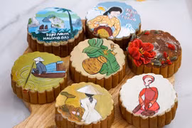 À Hanoi, les gâteaux de lune traditionnels se font une beauté