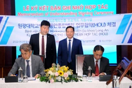 Long An et l'hôpital sud-coréen Wonkwang coopèrent dans le domaine des soins de santé