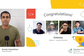 Une équipe vietnamienne parmi les trois premiers au Google Solution Challenge 2022