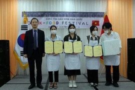 Concours de cuisine K-food Festival à Da Nang