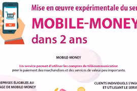 Mise en œuvre expérimentale su service Mobile-Money dans deux ans