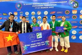 Le Vietnam remporte quatre médailles au Championnat d'Asie senior de kourach