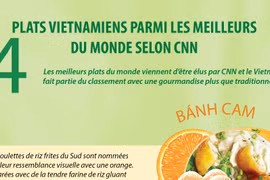 Quatre plats vietnamiens parmi les meilleurs du monde selon CNN