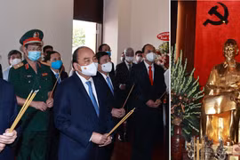 Le président Nguyen Xuan Phuc rend hommage au Président Ho Chi Minh