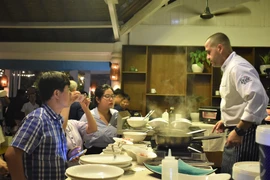 La beauté de la cuisine italienne présentée aux gourmets à Nha Trang