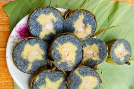 Le bánh chưng đen, une spécialité des Tày pour le Têt
