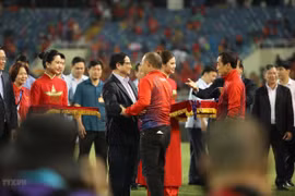 SEA Games 31: le Premier ministre félicite l'équipe masculine de football