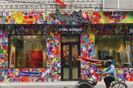 Galerie du peintre français d'origine vietnamienne Cyril Kongo à Hanoï