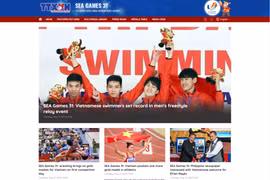 Le site web de la VNA sur les SEA Games 31 apprécié