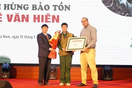 Un deuxième Vietnamien reçoit le titre de Disney Conservation Hero