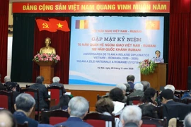 Célébration des 70 ans de l'établissement des relations diplomatiques Vietnam - Roumanie