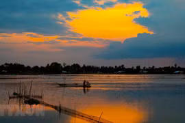 La beauté de Hau Giang à la fin de la saison des crues 