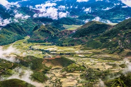 Col de Khau Pha - endroit idéal pour la chasse aux nuages au Vietnam