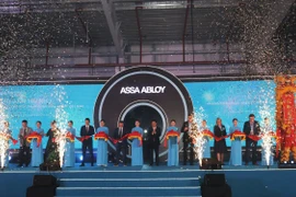Cérémonie d'inauguration. Photo: https://haiphong.gov.vn/