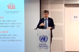 Jonathan Baker, représentant en chef du Bureau de l'UNESCO au Vietnam. Photo: VietnamPlus