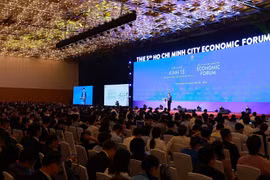Panorama du Forum économique de Ho Chi Minh-Ville 2024. Photo: VNA