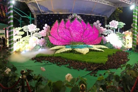 La première Fête du lotus de Hanoï, organisé du 12 au 16 juillet, a attiré plus de 50 000 visiteurs. Photo: Internet